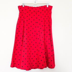 Vintage Christian Dior Polka Dot Skirt